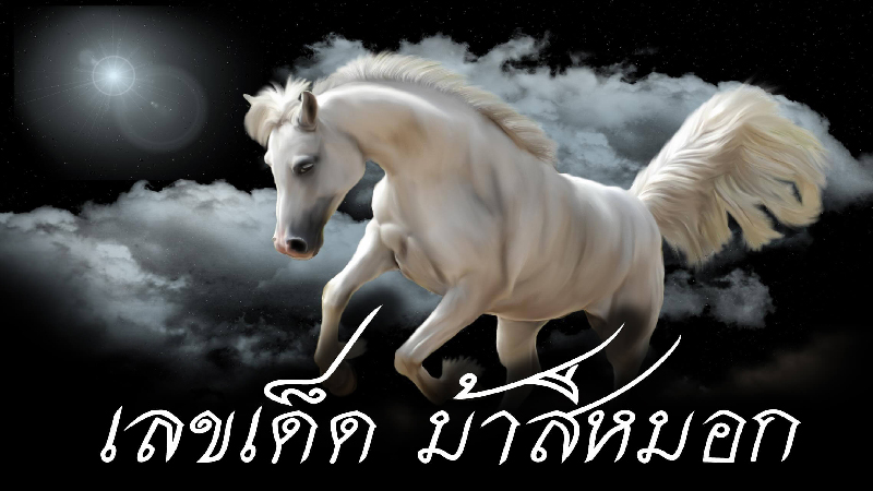 เลขเด็ด ม้าสีหมอก-"Lucky number: Mok colored horse"